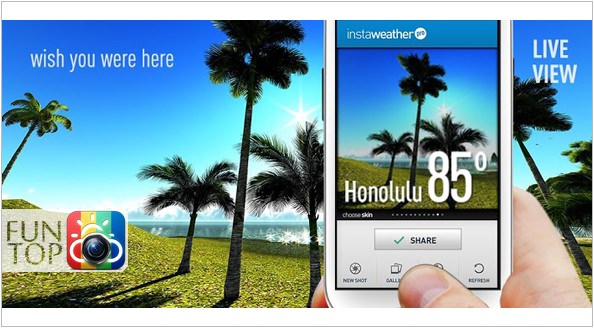 《APP》InstaWeather@照片輔助顯示‧景點、天氣、日期資訊