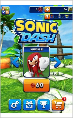 《APP》Sonic Dash音速小子跑酷遊戲@SEGA經典遊戲搬上APP平台