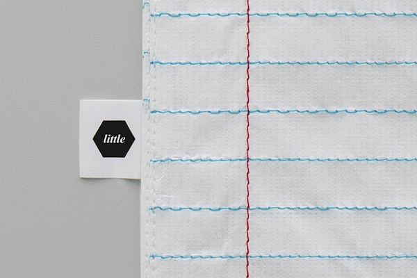 [產品設計]畫布「紙」圍巾