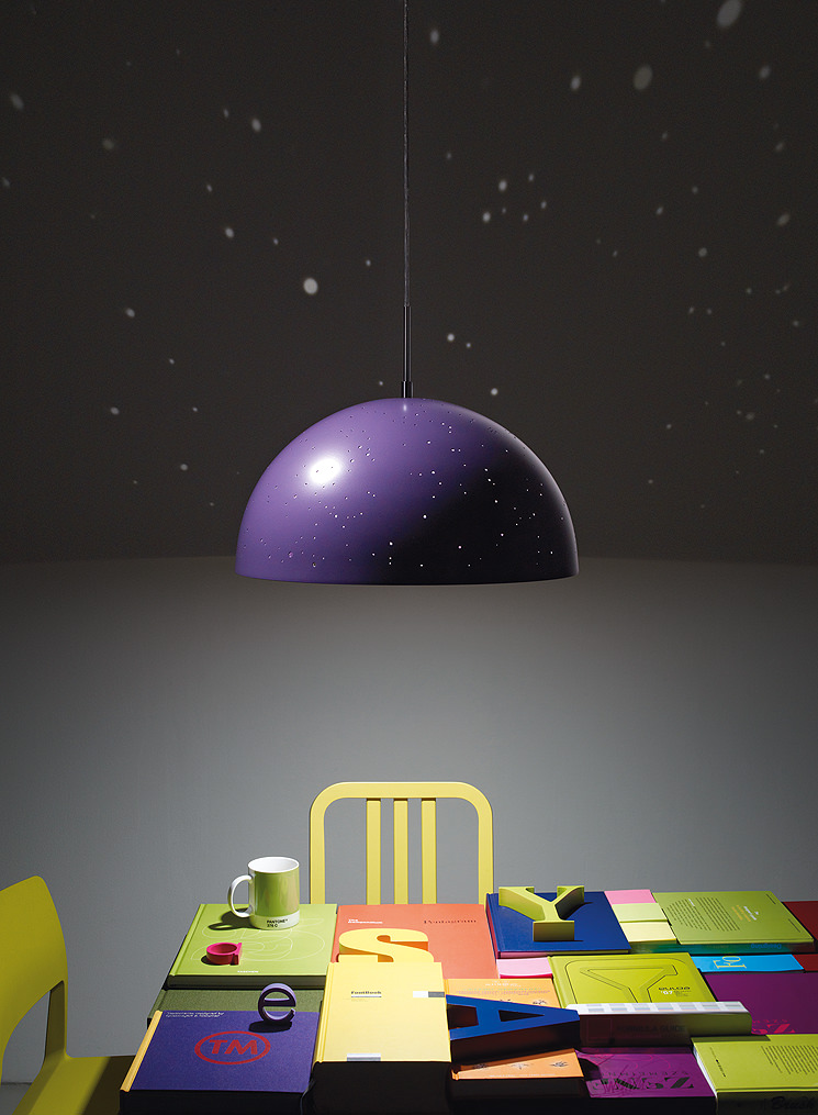 [燈飾設計]夢幻星象投影燈罩「Starry Light」