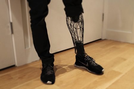 [產品設計]3D打樣網狀義肢