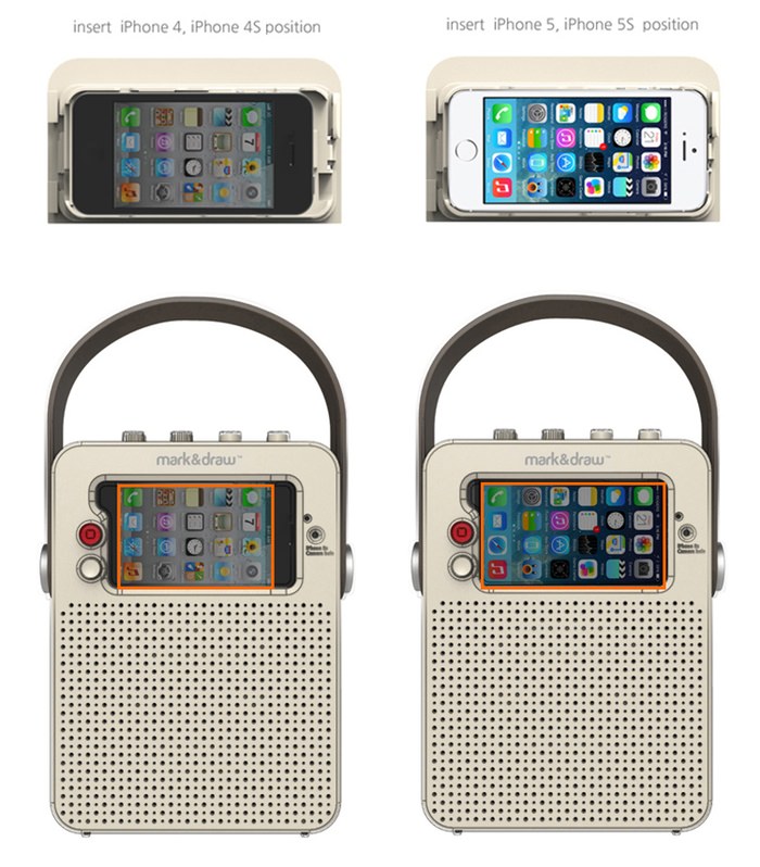 [產品設計]iPhone復古收音機「i Ready O」