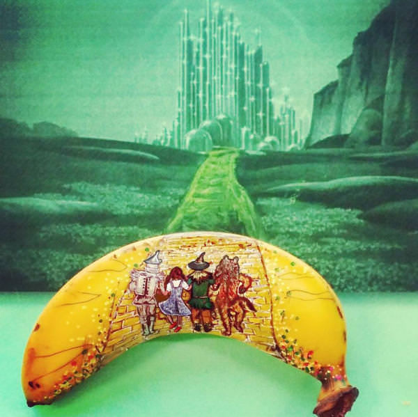 [視覺傳達]香蕉彩繪藝術