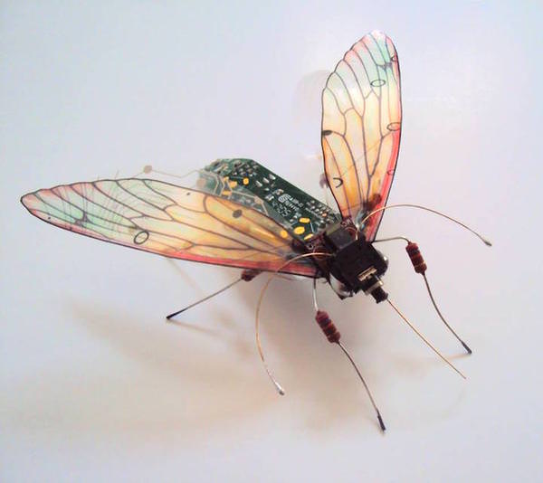 [文創工藝]電子零件設計「金屬昆蟲」