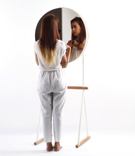 [家具設計]可折收納化妝鏡