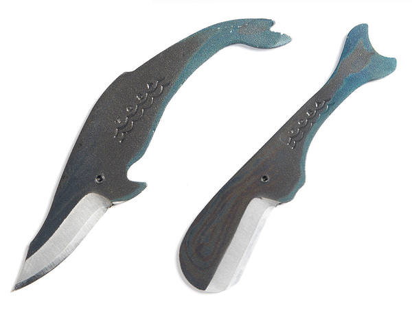 [產品設計]KUJIRA鯨魚造型廚刀