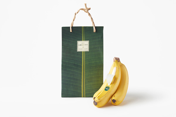 [包裝設計]日本設計「香蕉果皮產地說明書」
