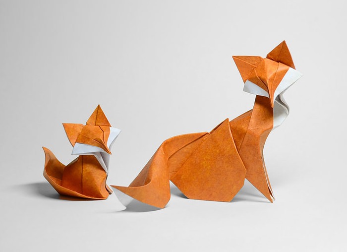 [設計工藝]越南出品「動物摺紙藝術」