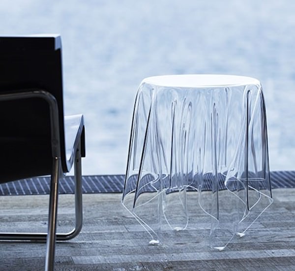 [家具設計]illusion透明玻璃桌