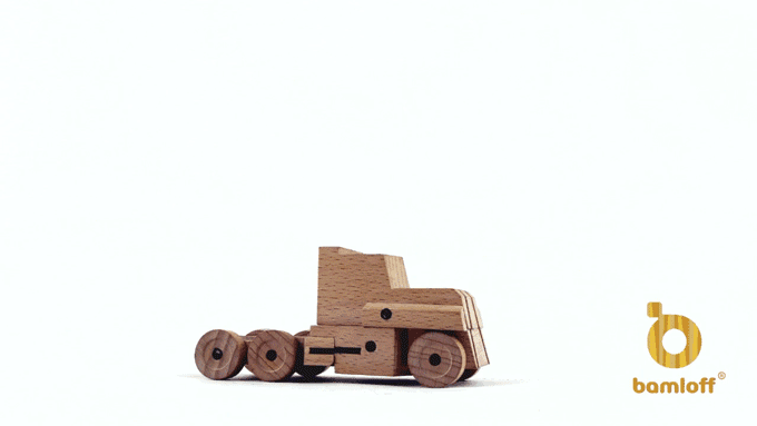 [產品設計]WooBots變形金剛木作玩具