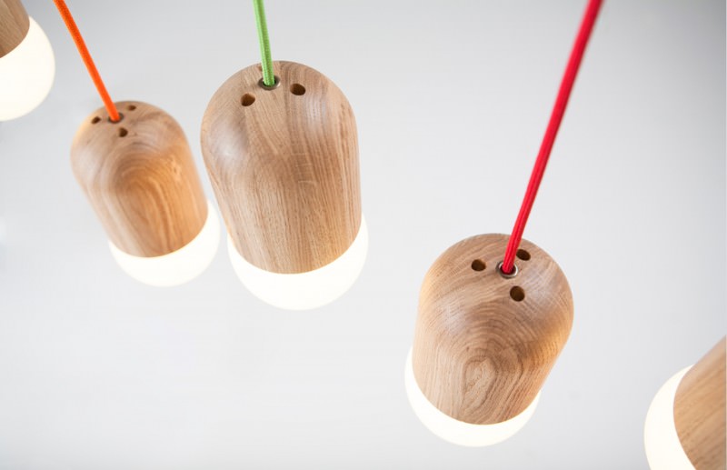 [燈具設計]莫斯科出品「light bean木作燈罩」