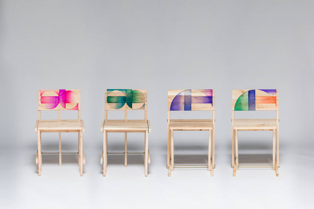 [家具設計]韓國出品「彩色魔法椅」