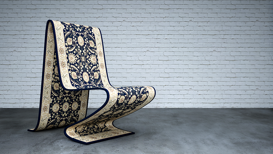 [家具設計]Carpet Chair魔毯椅
