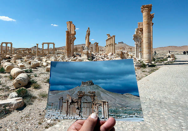 [視覺傳達]敘利亞戰爭前後對照攝影