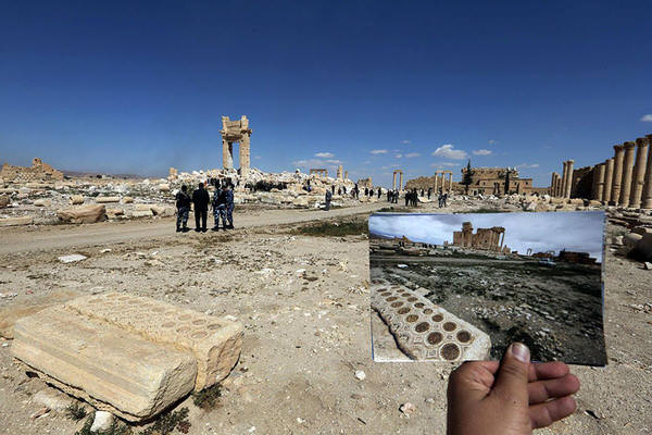 [視覺傳達]敘利亞戰爭前後對照攝影
