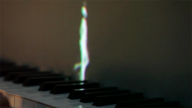 [創意行銷]鋼琴投影視覺藝術