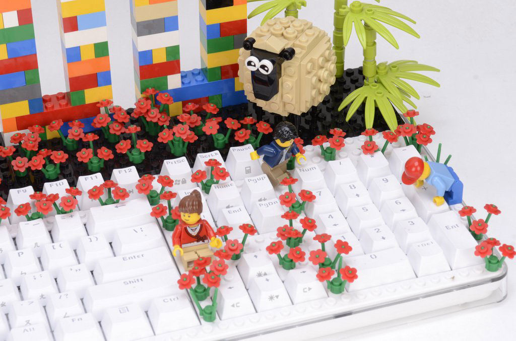[創意設計]台灣出品「LEGO樂高模組鍵盤」