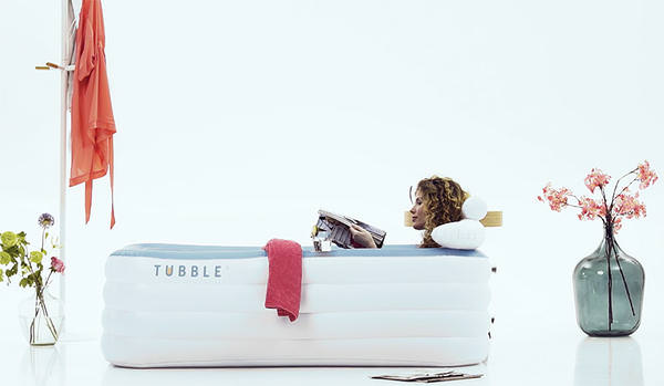 [衛浴設計]荷蘭出品「TUBBLE充氣式浴缸」