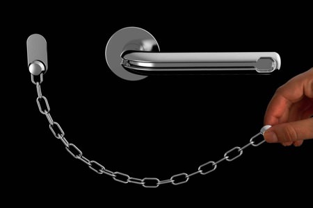 [產品設計]安全門把鎖鍊