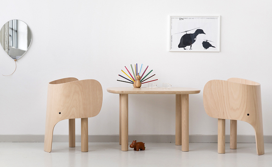[家具設計]法國出品「Elephant大象兒童椅」