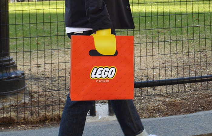 [包裝設計]LEGO樂高黃人小手紙袋