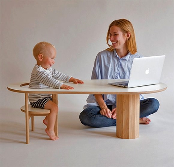 [家具設計]孩童專屬板凳桌