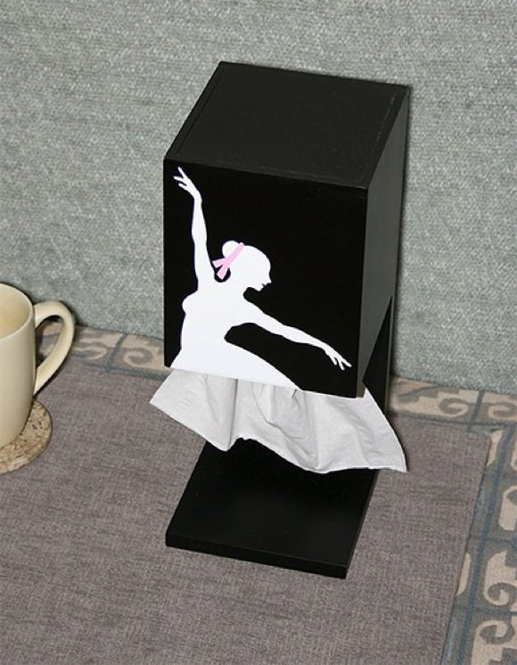[包裝設計]優美芭蕾舞者衛生紙盒