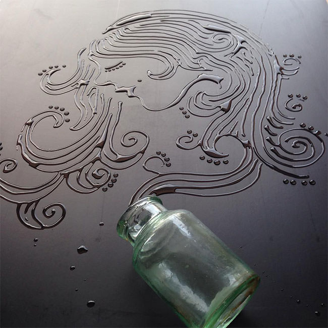 [平面設計]水滴插畫視覺藝術